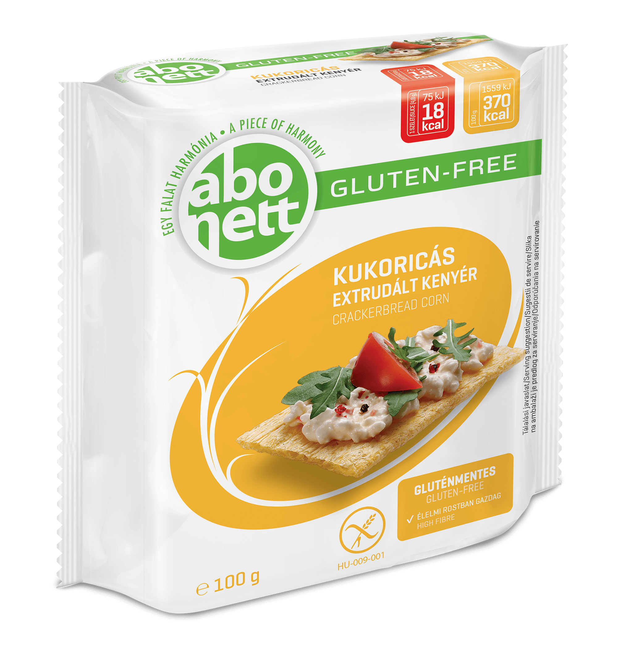 Kukoricás Extrudált Kenyér