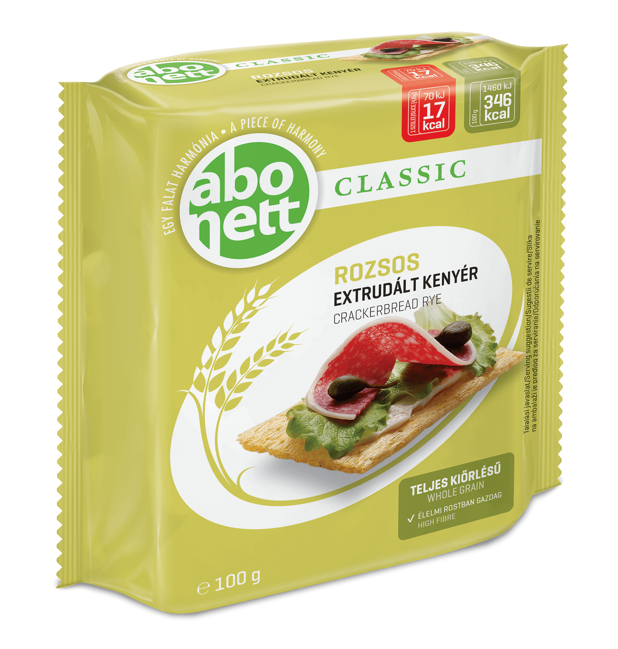 Rozsos Extrudált Kenyér